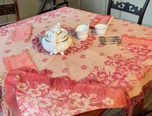 From the Collection: Damask Tablecloth